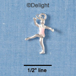 C1839* - Ballet Girl - Posing - Silver Charm