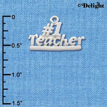 C1852 - #1 Teacher - Silver - - Silver Charm