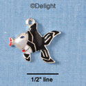 C1881* - Fun Fish-Tuxedo - Silver Charm